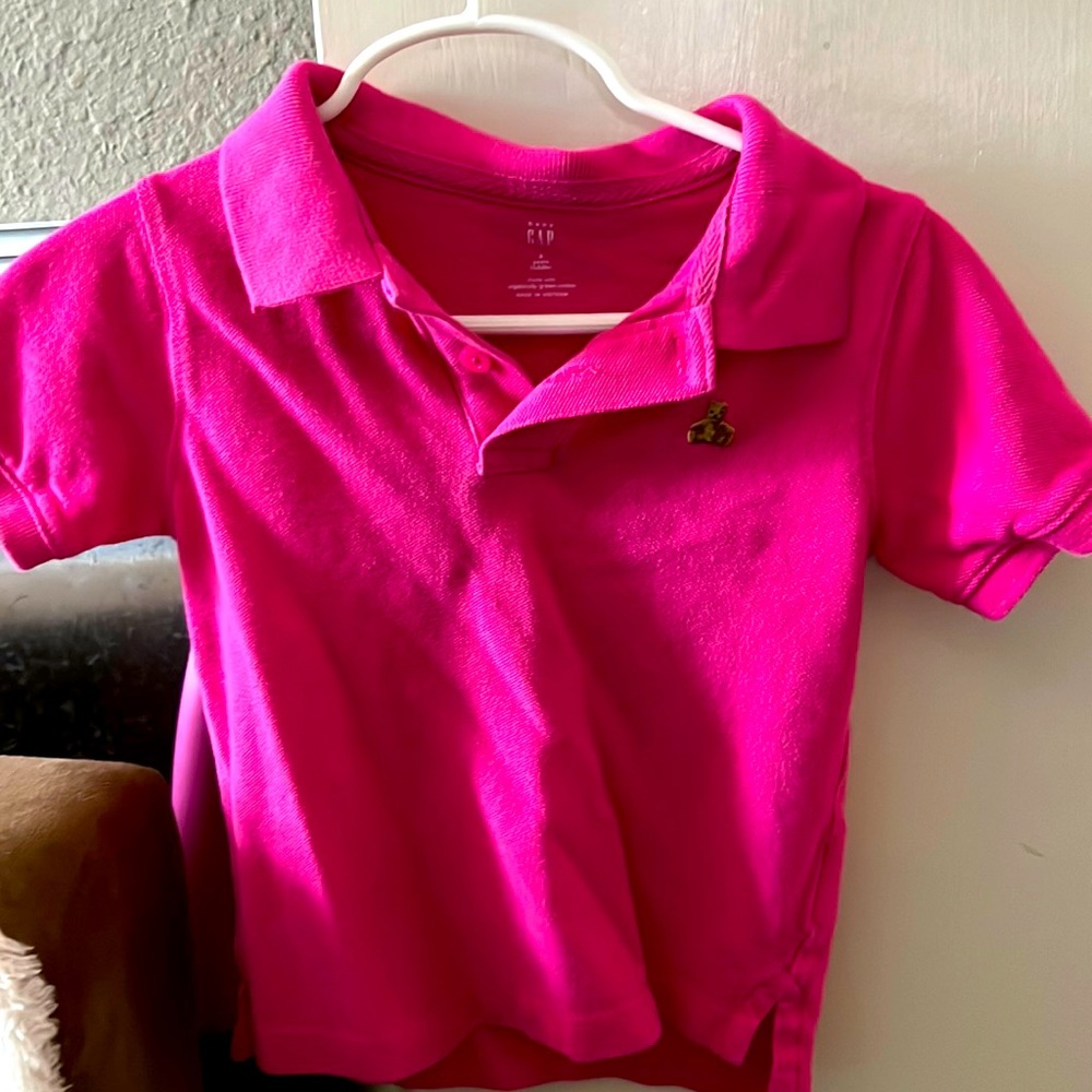 Boys 3T pink Polo